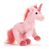 Plush & Co - Unicornio de Peluche Rosa Precioso 25 cm - Animales de Peluche